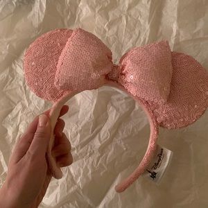 Disney Parks pink millennial Minnie ears headband